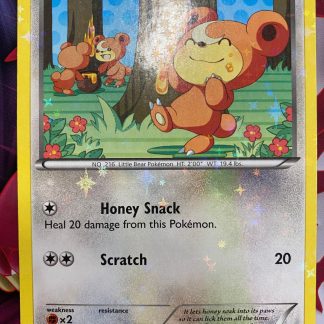 2013 Pokemon Teddiursa Legendary Treasures Holo RC15 of RC25 Lightly Played