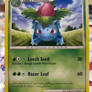 2007 Pokemon Ivysaur Secret Wonders None Holo 51 of 132 Lightly Played