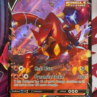 2021 Pokemon Volcanion V SWSH Chilling Reign Full Art Holo 025 Of 198 Near Mint