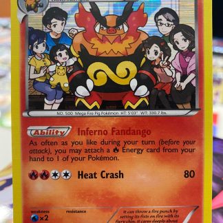 2013 Pokemon Emboar Legendary Treasures Holo 27 of 113 Lightly Played