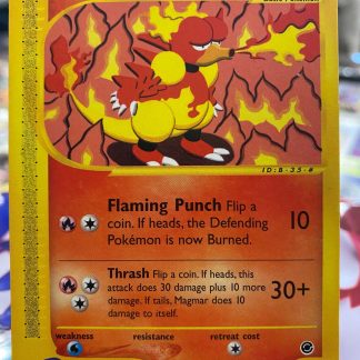 2002 Pokemon Magmar Expedition None Holo 86 of 165 Lightly Played