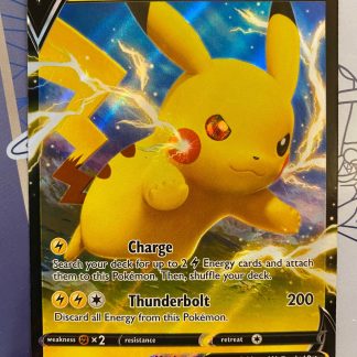 2021 Pokemon Pikachu V SWSH Black Star Promos Full Art Holo 043 of 185 Mint