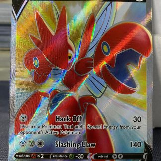 2020 Pokemon Scizor V Darkness Ablaze Full Art Holo 183 of 189 Near Mint