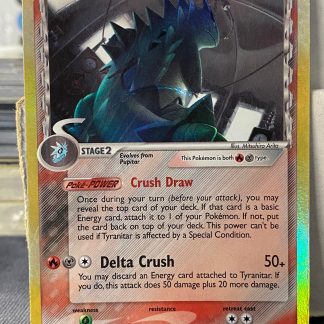 2005 Pokemon Tyranitar Delta Species Holo 16 of 113 Moderately Played
