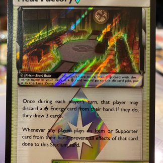 2018 Pokemon Trainer Stadium Heat Factory Prism Star Holo 178 of 214 Mint