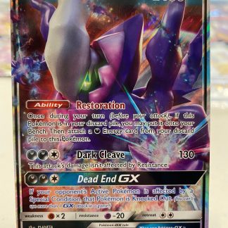 2018 Pokemon Darkrai GX Burning Shadows Extras Full Art Holo 88A of 147 Mint