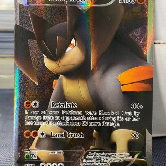 2011 Pokemon Terrakion B & W Noble Victories Full Art Holo 99 of 101 Near Mint