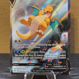 2021 Pokemon Dragonite V Evolving Skies Full Art Holo 192 of 203 Mint