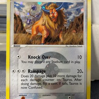 2004 Pokemon Tauros Fire Red & Leaf Green Holo 16 of 112 Near Mint