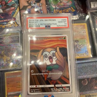 2018 Japanese Pokemon Rowlet Munch A Retrospective #290 PSA 10 Gem Mint