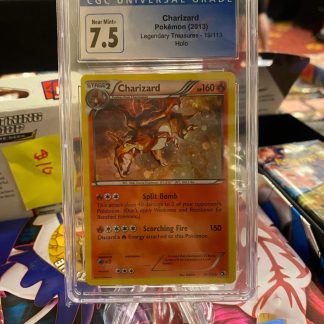 2013 Pokemon Charizard Legendary Treasures 19 of 113 Holo CGC 7.5 Near Mint+