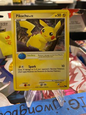 2007 Pokemon Pikachu LV. 13 Pop Series 3 9 of 17 Mint