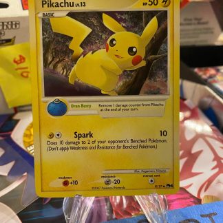 2007 Pokemon Pikachu LV. 13 Pop Series 3 9 of 17 Mint