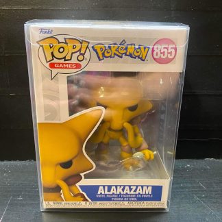 2021 Funko Pop Games Alakazam #855 Pokemon Sealed With Protector