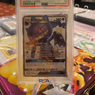 2019 Pokemon Banette GX Sun & Moon Hidden Fates #SV61 PSA 10 Gem Mint