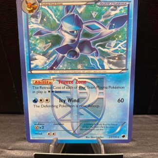 2013 Pokemon Glaceon Plasma Freeze Deck Exclusive 23 of 116 Holo Lightly Played