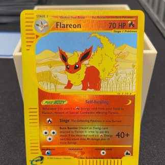 2003 Pokemon Flareon Skyridge 8 of 144 eReader Mint