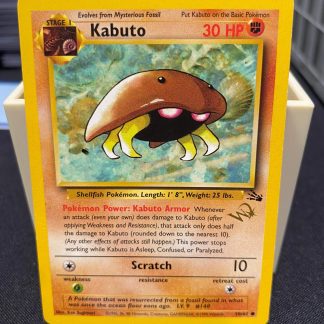 1999 Pokemon Kabuto WOTC Promo W Stamped 50 of 62 Mint