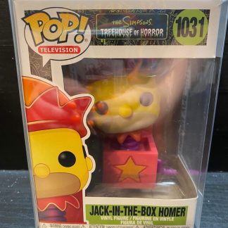 2020 Funko Pop Television Jack In The Box Homer #1031 The Simpsons Treehouse of Horror Sealed With Protector