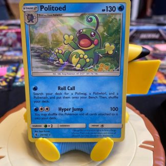 2017 Pokemon Politoed Sun & Moon Guardian Rising 25 of 145 Holo Mint