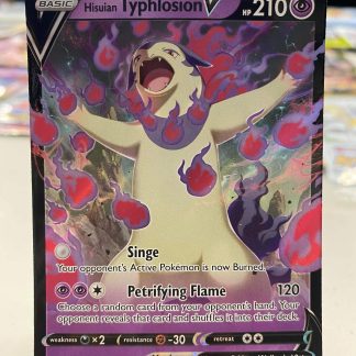 2022 Pokemon Hisuian Typhlosion V Full Art Astral Radiance 053 of 189 Holo Mint