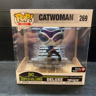 2019 Funko Pop Heroes Deluxe Catwoman #269 Super Villains DC Collection By Jim Lee Sealed