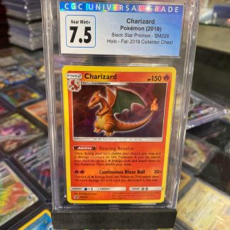 2019 Pokemon Charizard GX Black Star Promo Collectors Chest SM226 Holo CGC 7.5 Near Mint+