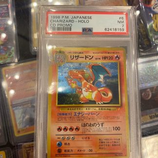 1998 Japanese Charizard CD Promo #6 Holo PSA 7 Near Mint