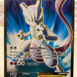 2015 Pokemon Mewtwo EX Full Art XY Breakthrough 157 of 162 Lightly Played