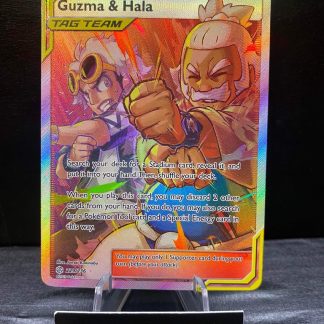 2019 Pokemon Guzma & Hala Full Art Supporter 229 of 236 Holo Mint