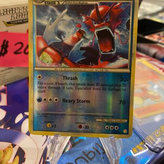 2010 Pokemon Gyarados HeartGold SoulSilver 123 of 123 Reverse Holo Lightly Played