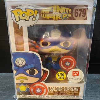 2020 Funko Pop Soldier Supreme #679 Infinity Warps Glow In The Dark Walgreens Exclusive Sealed
