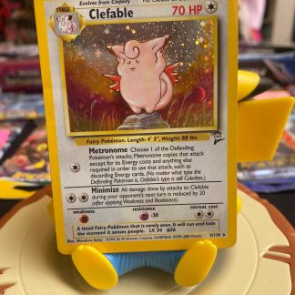 2000 Pokemon Clefable Base Set 2 5 of 130 Holo Lightly Played