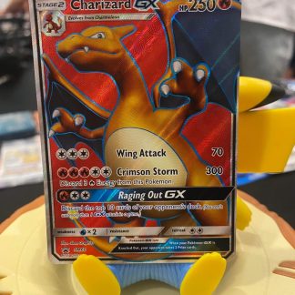 2017 Pokemon Charizard GX Full Art Sun & Moon Promo SM60 Holo Moderately Played