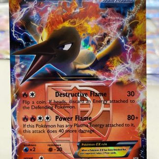 2012 Pokemon Moltres EX Plasma Storm 14 of 135 Mint