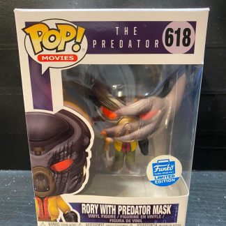 2018 Funko Pop Movies Rory With Predator Mask #618 The Predator Limited Edition Sealed With Protector