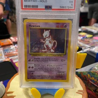 1999 Pokemon Mewtwo Game #10 Holo PSA 5 Excellent