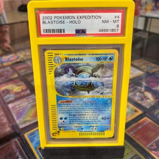 2002 Pokemon Blastoise Expedition #4 Holo PSA 8 Near Mint/Mint