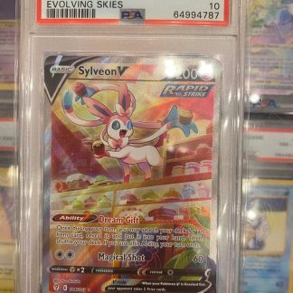 2021 Pokemon Sylveon V Sword & Shield Evolving Skies #184 PSA 10 Gem Mint