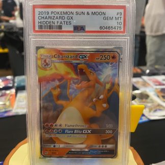 2019 Pokemon Charizard GX Sun & Moon Hidden Fates #9 PSA 10 Gem Mint