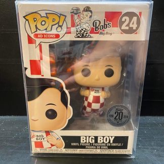 2018 Funko Pop Ad Icons Big Boy #24 Bob's Big Boy 20th Anniversary Sealed With Protector