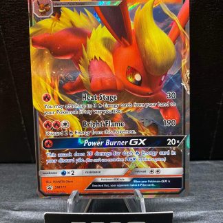 2016 Pokemon Flareon GX Full Art Sun & Moon Black Star Promos SM171 Holo Mint