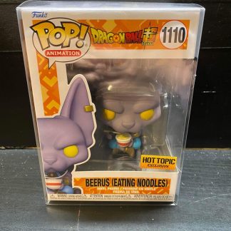 2022 Funko Pop Animation Beerus Eating Noodle #1110 Dragon Ball Sealed With Protector