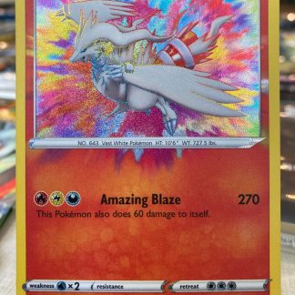 2021 Pokemon Reshiram Shining Fates 017 of 072 Holo Mint