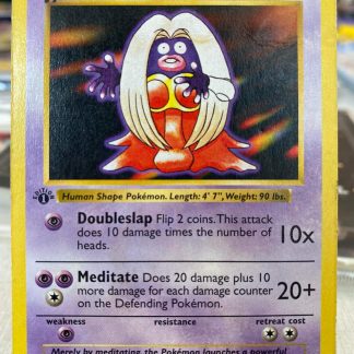 1999 1st Edition Jynx Base Set Shadowless 31 of 102 Moderately Played