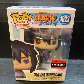 2021 Funko Pop Animation Sasuke Rinnegan #1023 Naruto Shippuden AAA Anime Exclusive Sealed With Protector