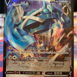 2021 Pokemon Metagross V Chiling Reign 112 of 198 Holo Mint
