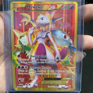 2015 Pokemon Mewtwo EX XY Breakthrough 164 of 162 Full Art Mint