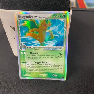 2006 Pokemon Dragonite EX Dragon Frontiers 91 of 101 Holo Moderately Played
