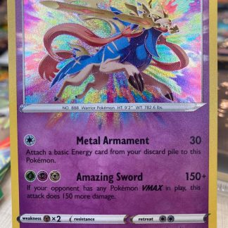 2020 Pokemon Zacian Vivid Voltage 082 of 185 Holo Mint